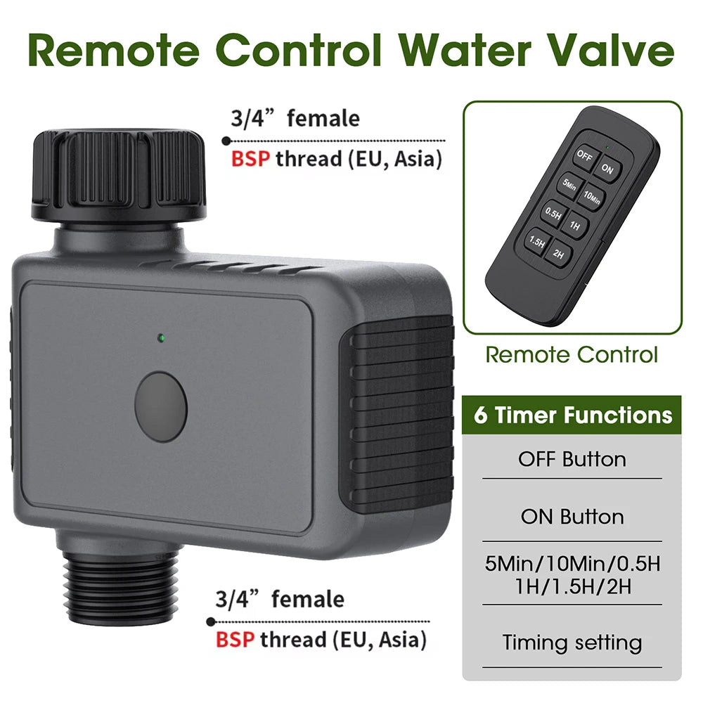 Intelligent Irrigation Timer &ndash; Automatic Remote Control Watering System UK version(BSP)