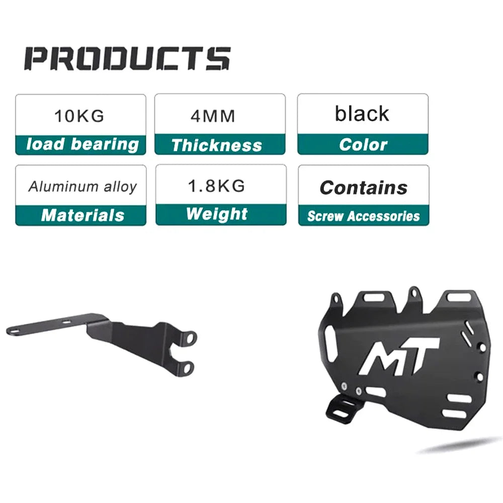 Side Box Bracket 450MT Saddlebag Side Box Bracket – Durable Aluminum Construction ...