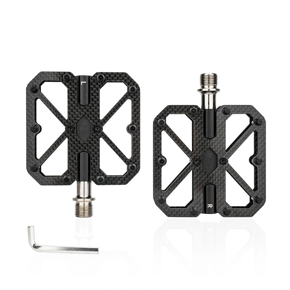Bike Pedals Carbon Composite Three Bearings &ndash; Ultra-Light