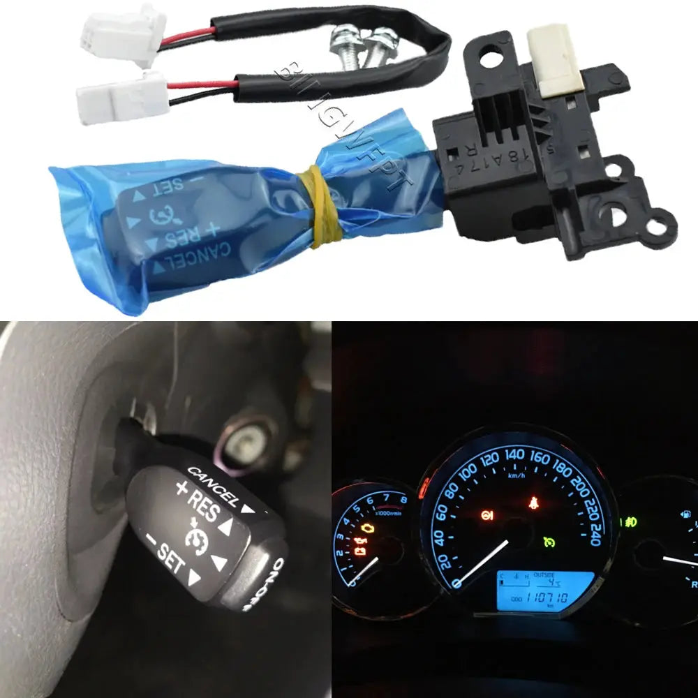 Cruise Control Switch For Toyota Corolla Yaris Vios Wish Auris Prius Previa RAV4 84632-34011 84632-34017 by InterCyprus Trading Ltd