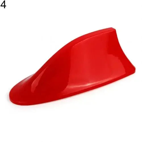Shark Fin Antenna for Honda &ndash; Stylish FM Signal Enhancement Red