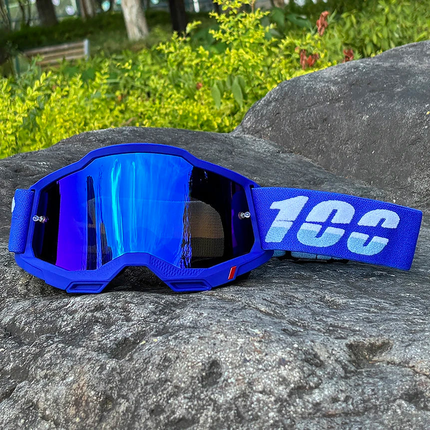 Moottoripyörälasit Monilinsseillä Maastoajoon Dirt Bike -kilpailuun