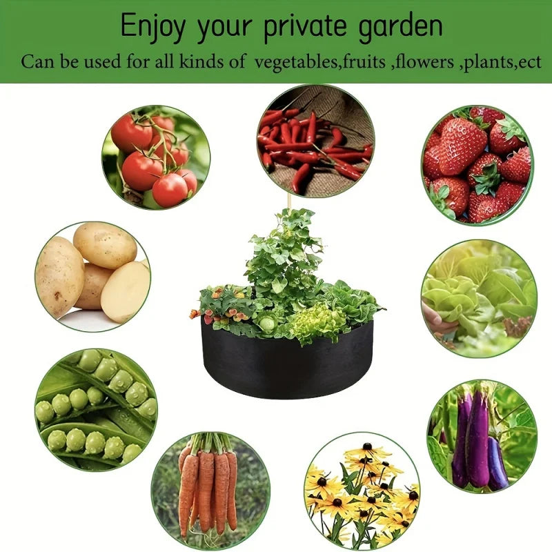 Durable Breathable Grow Bag for Easy Vegetable Gardening