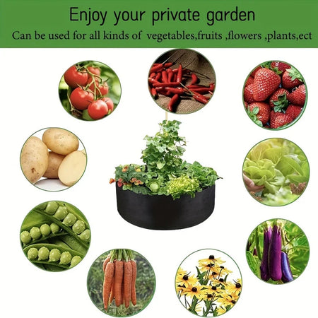 Durable Breathable Grow Bag for Easy Vegetable Gardening