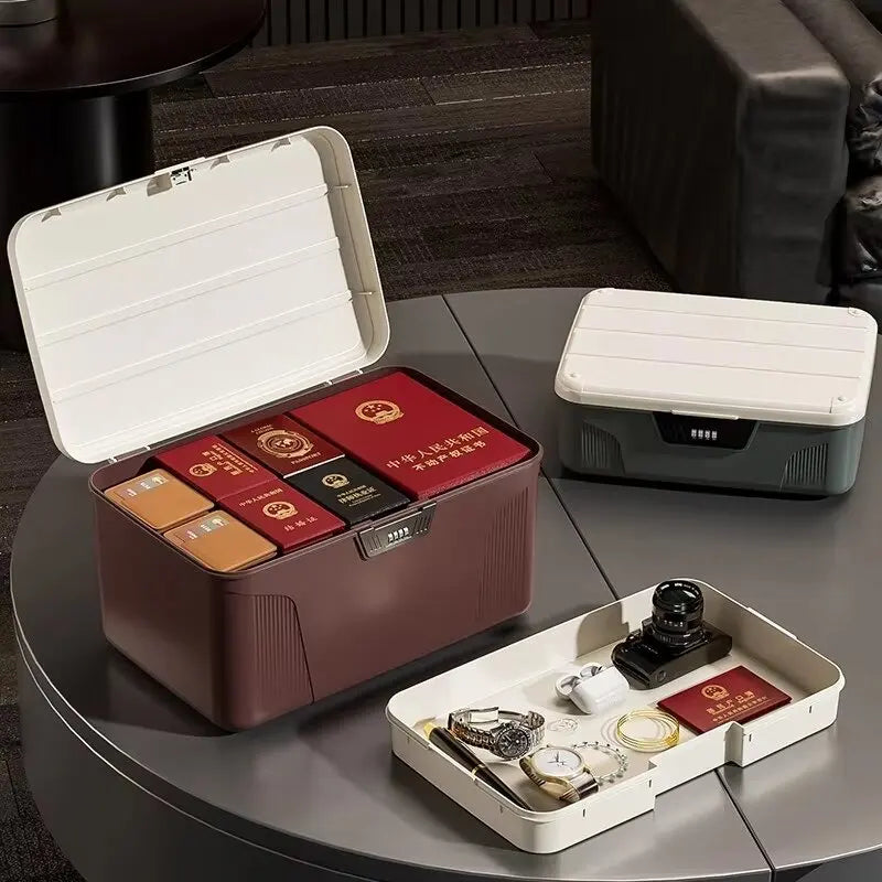 Four Digit Password Lock Safe Box &ndash; Privacy Jewelry Safety