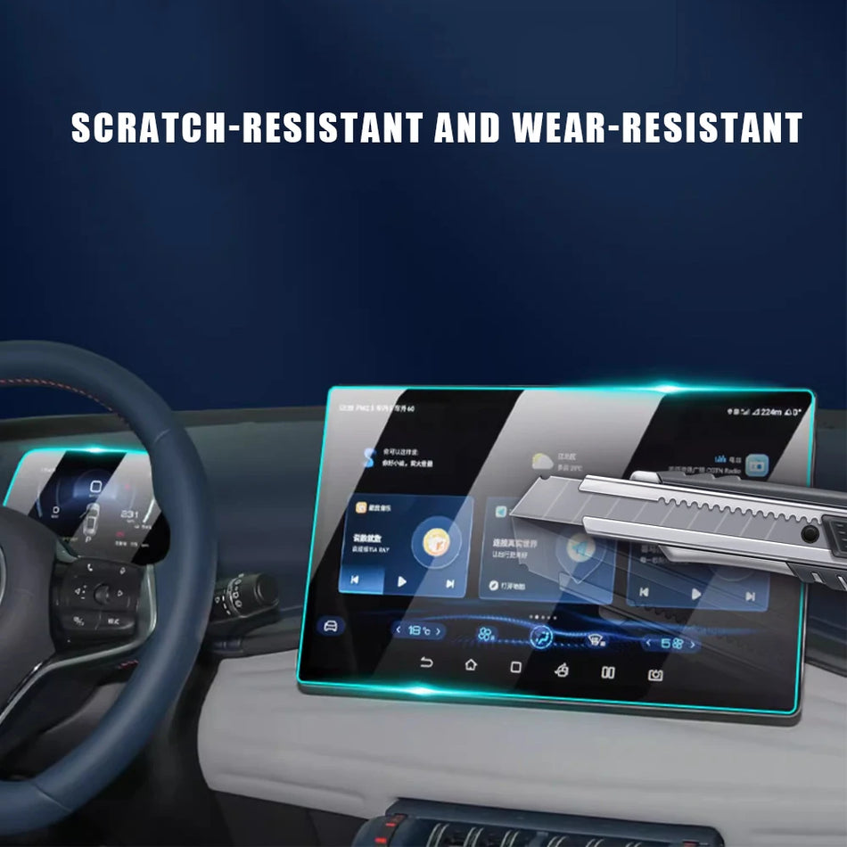 Protecteur d'écran en verre trempé pour infotainment BYD ATTO 3 Dolphin