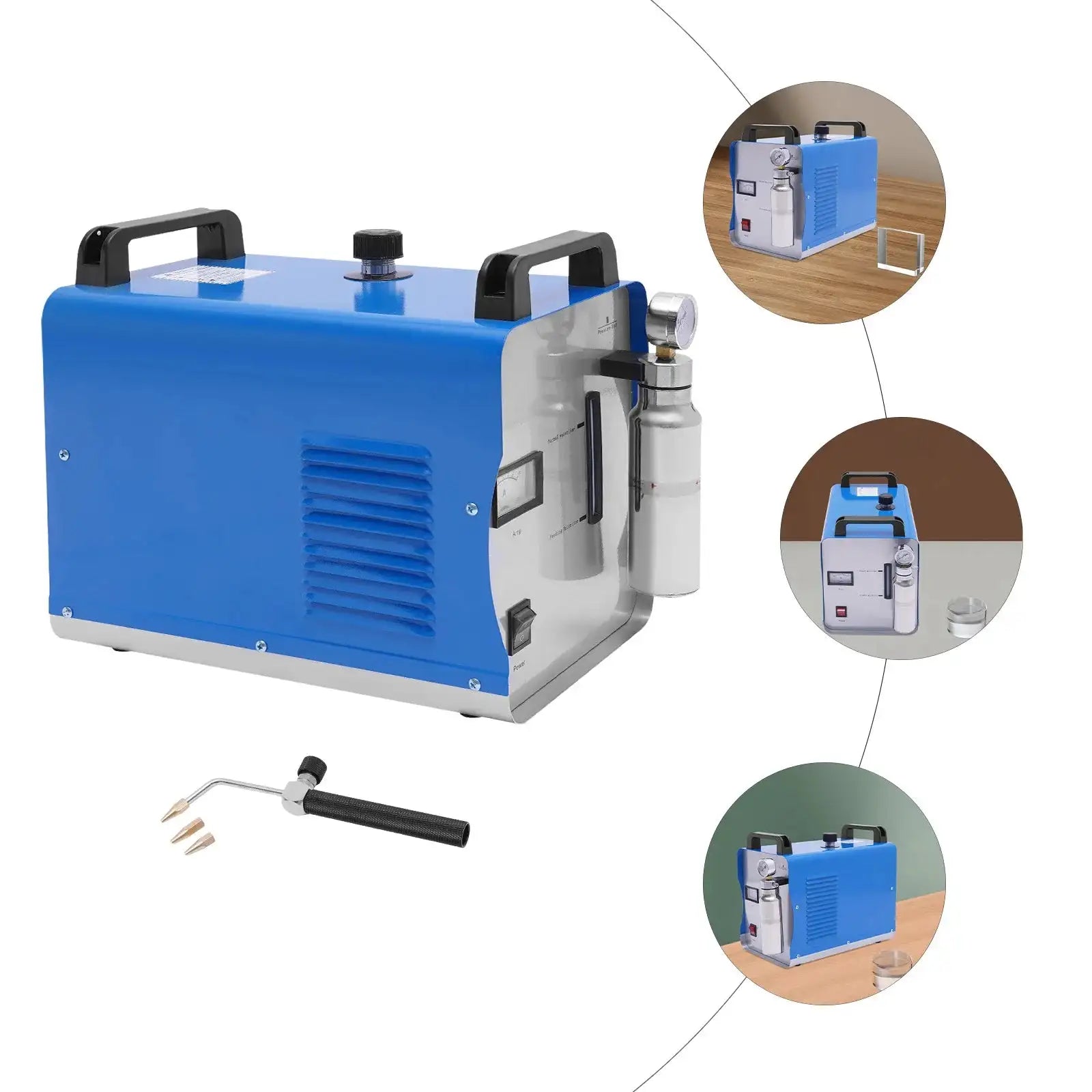 Hydrogen Oxygen Polishing and Welding Machine - Gas Output