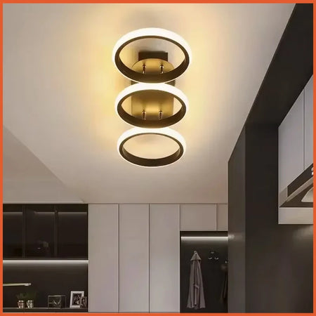 DINDALLED Modern LED Ceiling Light &ndash; Ring LED Fixture