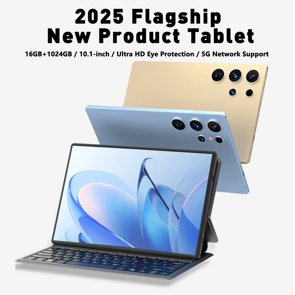 New S25 Pro Tablet 10.1 Inch &ndash; Snapdragon 8 Gen2 with 16GB RAM and 1TB Storage