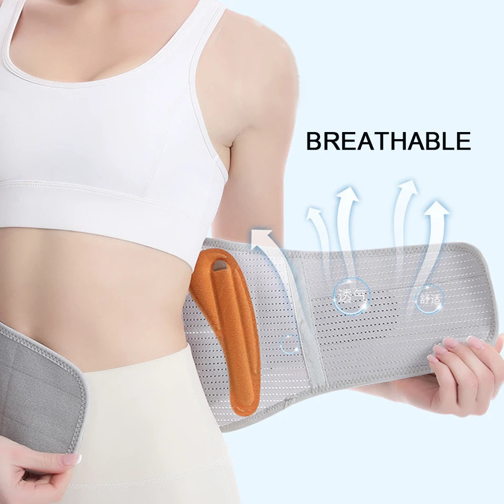 Back Lumbar Support Corrector Belt &ndash; Breathable Pain Relief for Herniated Disc