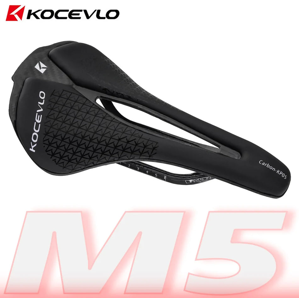 Șa de curse ultraușoară Kocevlo KP05 din carbon integral 125g pentru biciclete de șosea și MTB