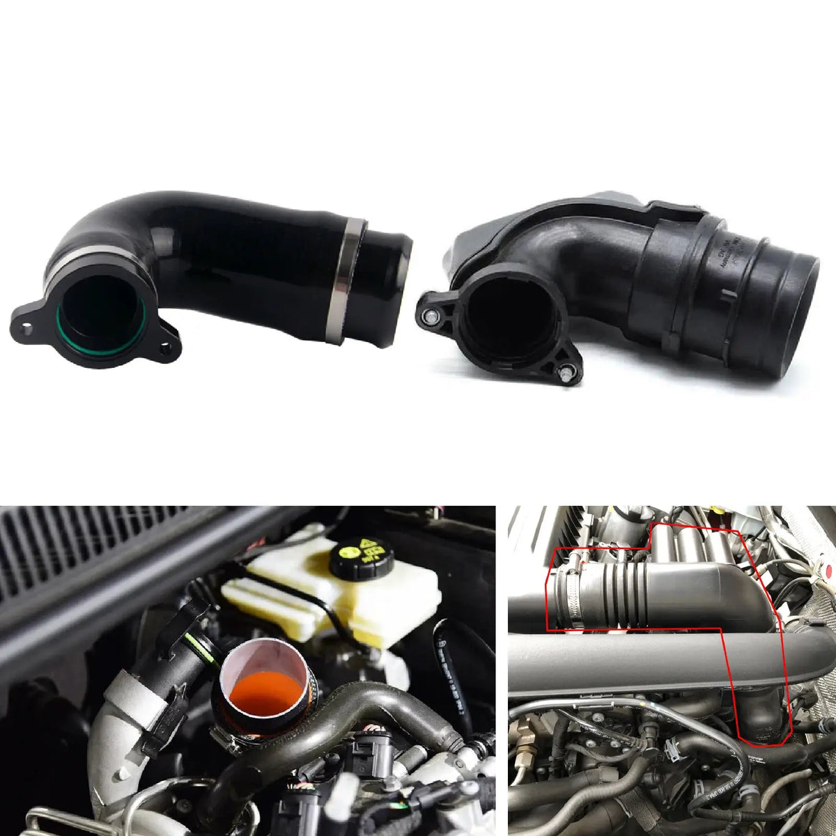 PIKBUK Turbo Intake Pipe For Golf MK7 Leon MK3 Octavia 1.2/1.4 TSI TFSI A3 EA211 by InterCyprus Trading Ltd