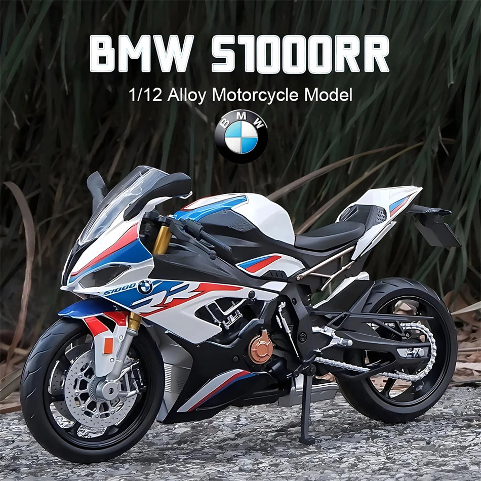 1-12 Schaal Diecast Legering Motorfiets Model voor BMW S1000RR