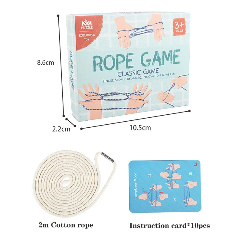 Classic Traditional Flip Rope Game &ndash; Educational Fun