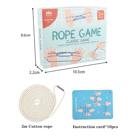 Classic Traditional Flip Rope Game &ndash; Educational Fun