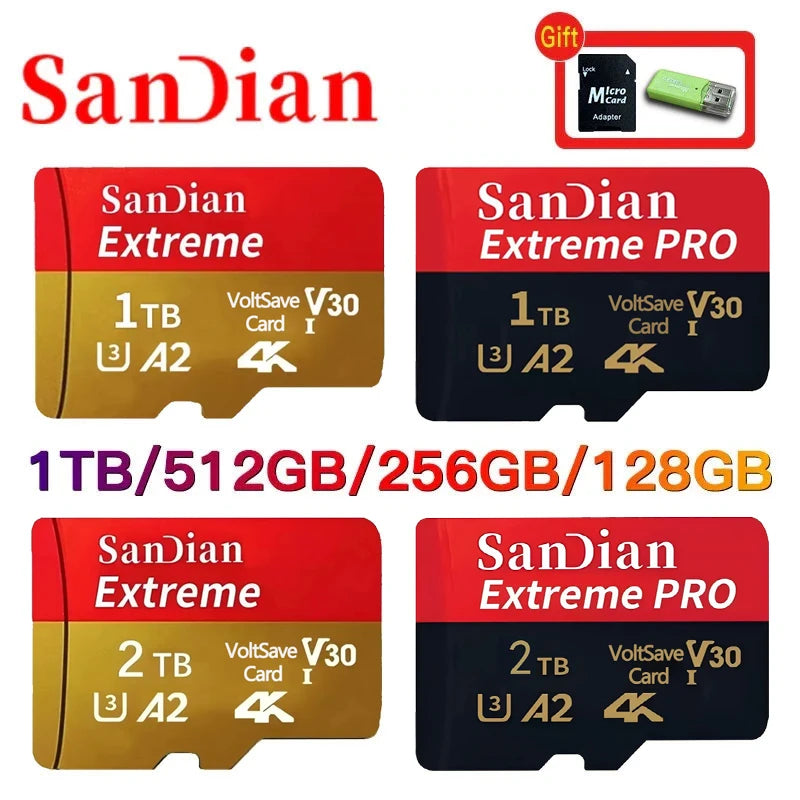 Original Memory Cards 1TB Micro TF Card &ndash; High-Speed Data Transfer