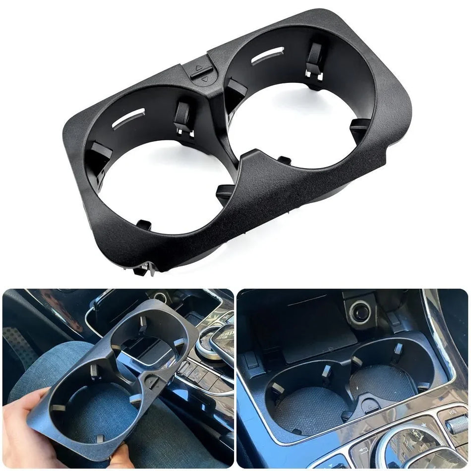ABS Plastic Cup Holder Insert for Mercedes-Benz C/E/GLC/G-Class