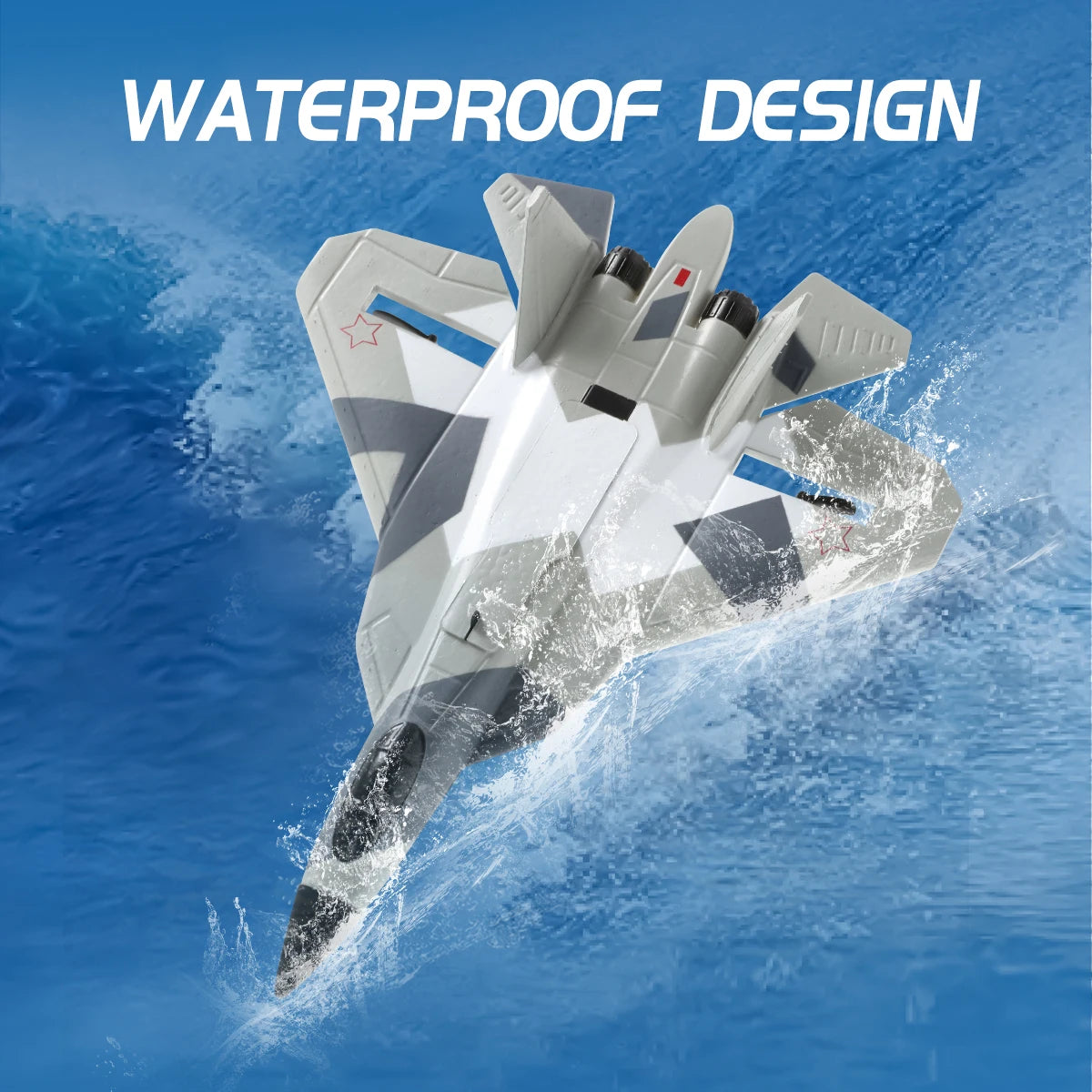 SU 57 RC Airplane FX657 &ndash; Lightweight Hand Throw Glider