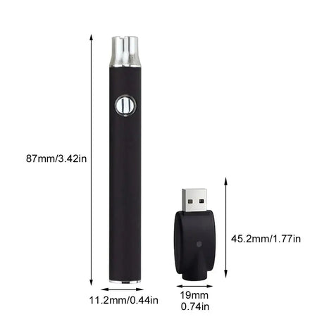 Cordless USB Soldering Pen 5V 8W Rechargeable Temp Control 350 mAH black