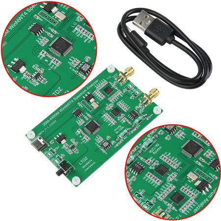Gaqqee USB Spectrum Analyzer 35mHz-4400mHz &ndash; True Tracking Default Title