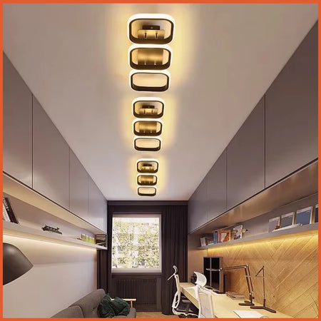 DINDALLED Modern LED Ceiling Light &ndash; Ring LED Fixture