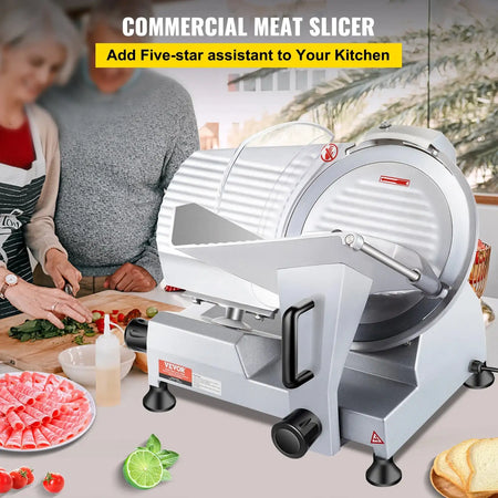 Commercial Meat Slicer 10 Inch Blade Electric Deli Slicer