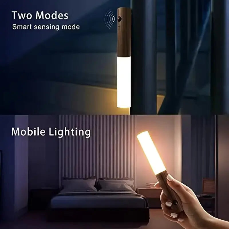 2025 NEW USB LED Magnetic Wall Lamp - Motion Sensor
