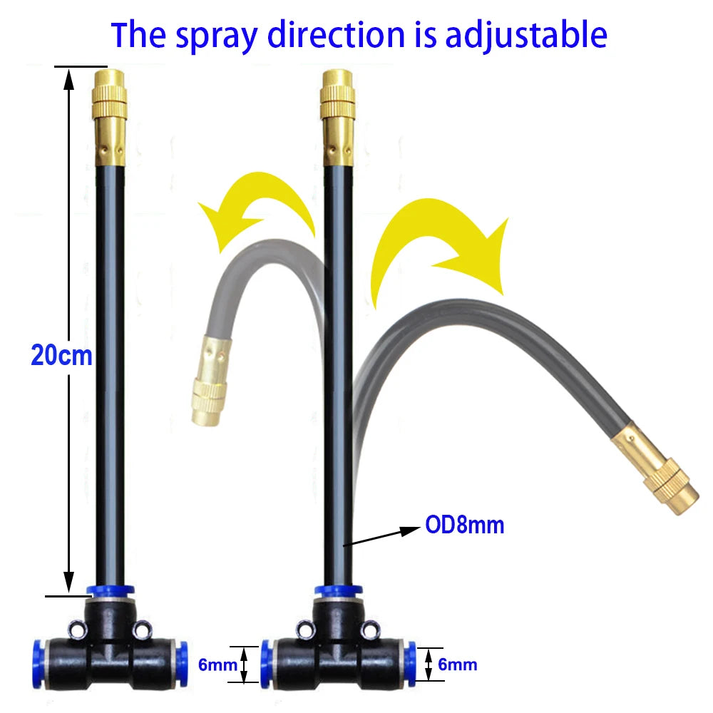 Spray Kit With Copper Nozzles &ndash; 20cm Nozzle Length