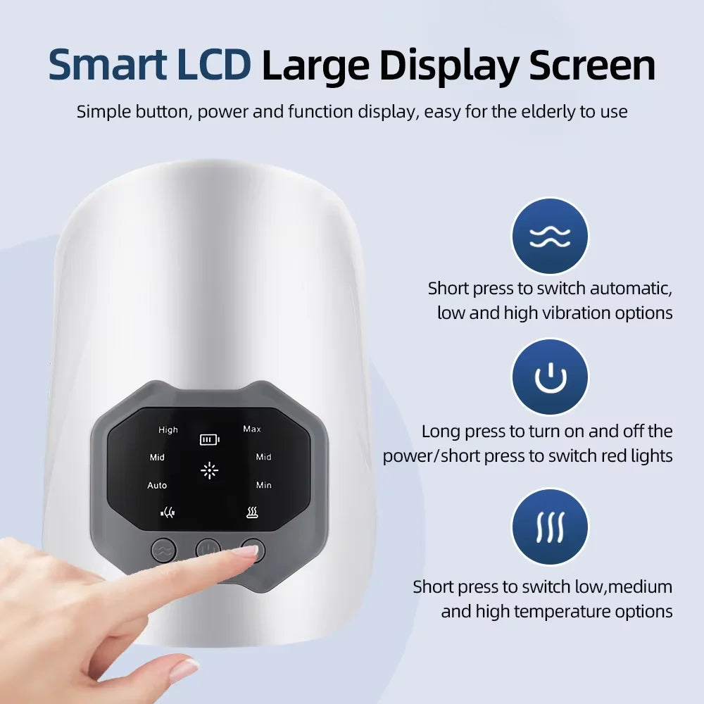 Wireless Knee Joint Massager &ndash; Airbag Compression Massage