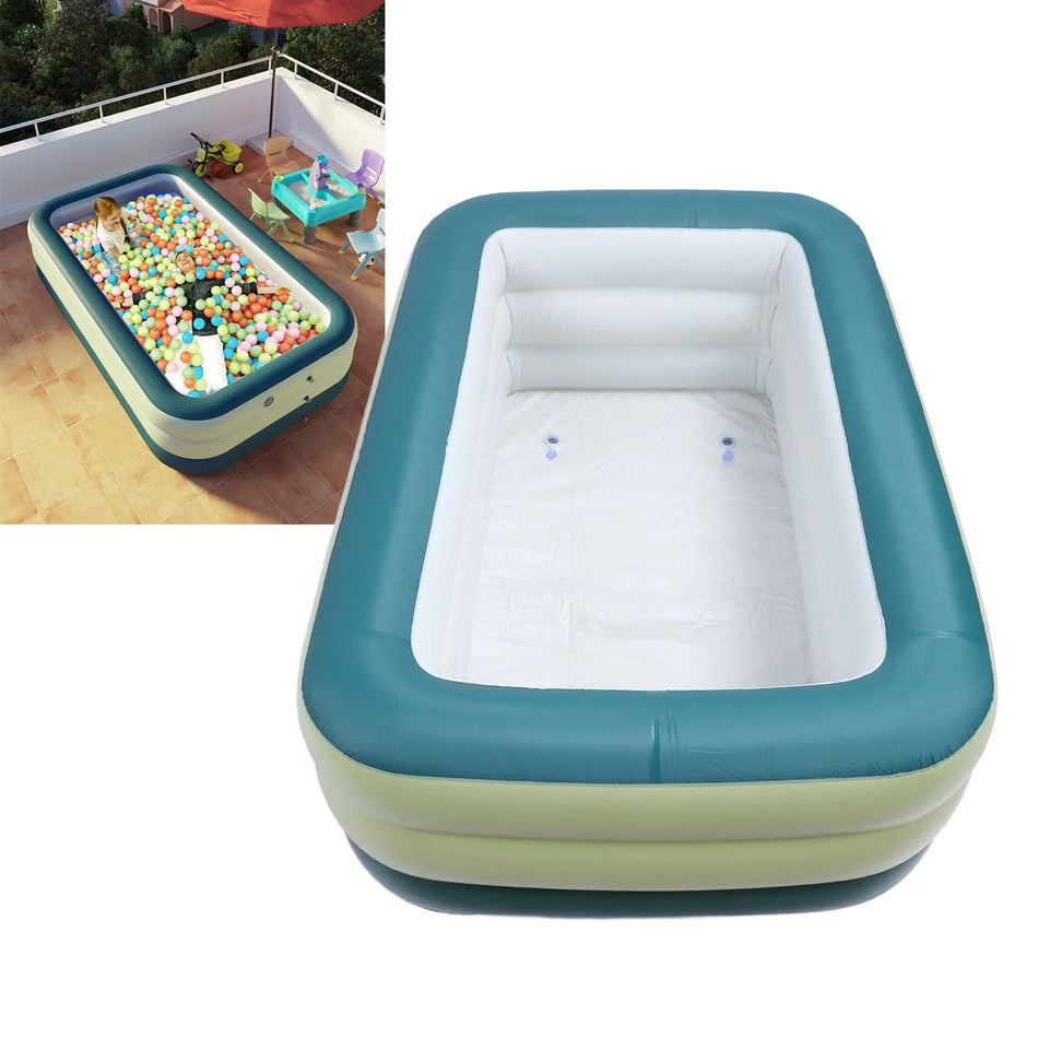 Blow Up Swimming Pool &ndash; Thickened PVC Durable For Adults