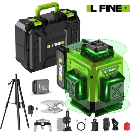 Lfine 4D 16 Lines 360 Degree Self Leveling Laser &ndash; Tripod