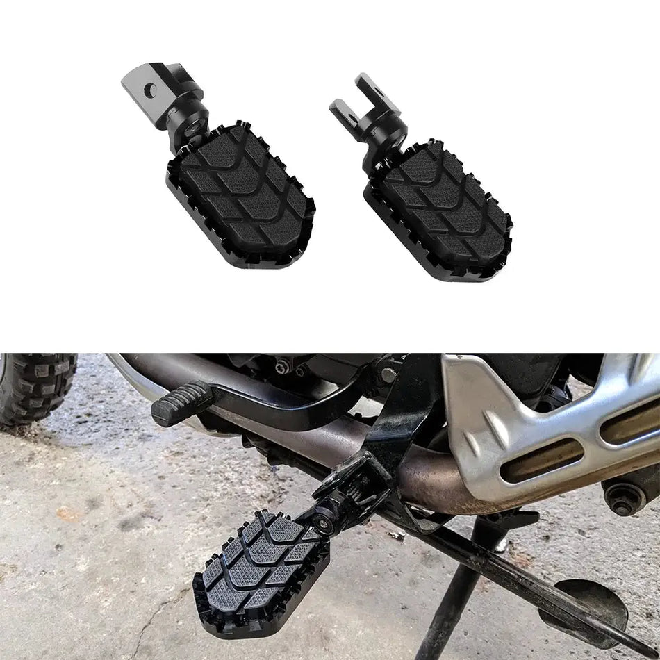 F800GS F700GS F650GS Motorcycle Foot Rest For BMW R1200GS 2004-2012 R1100GS R1150GS Foot Pegs Aluminum Adjustable Foot Peg Rest by InterCyprus Trading Ltd