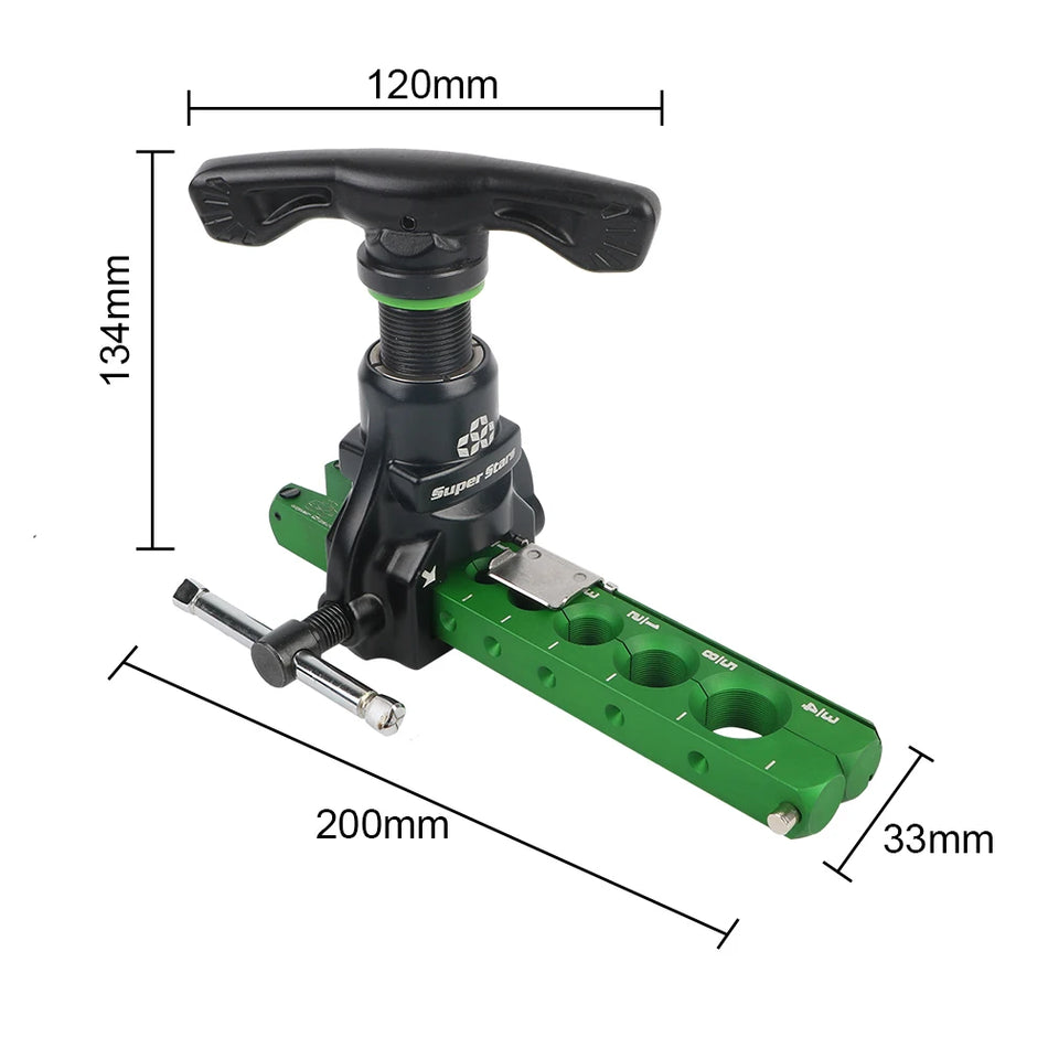 Инструмент для расширения медных трубок для холодильников, ST-806A фланцевый зенкер
