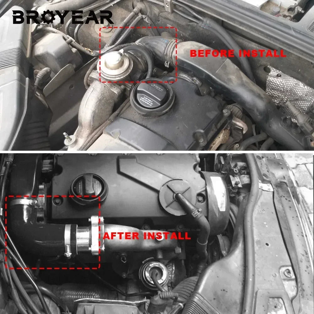 Adaptor Kit Aluminum for VW Skoda Golf 1.9 TDI PD130 PD150 by InterCyprus Trading Ltd