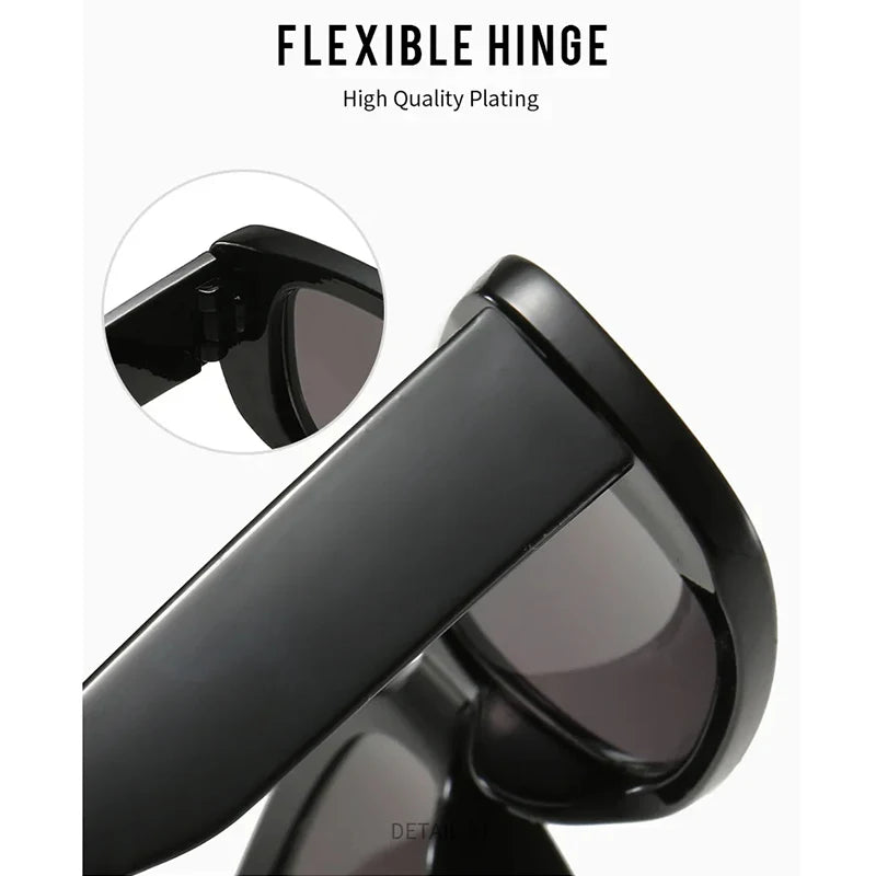 Квадратные солнцезащитные очки для женщин, градиентные линзы, роскошные дизайнерские солнцезащитные очки