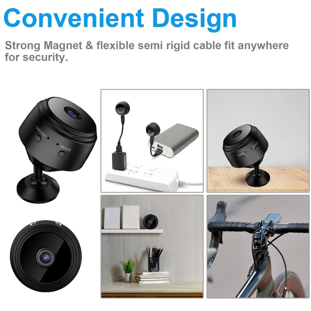 A9 Mini WiFi Camera - HD 1080P