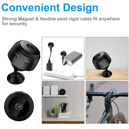 A9 Mini WiFi Camera - HD 1080P
