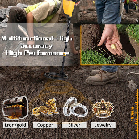 MD930 Metal Detector &ndash; LCD Display High Sensitivity