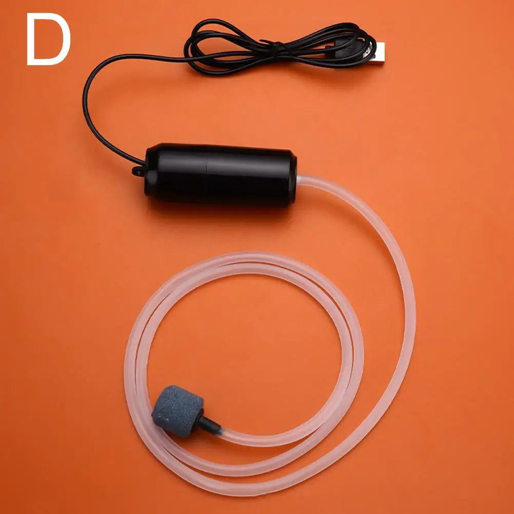 SB Rechargeable Oxygen Pump &ndash; USB Charging Quiet Operation Black / CN