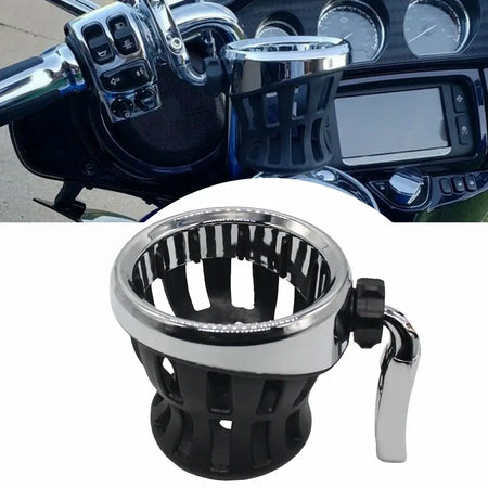 Motorcycle Accessories Handlebar Bottle Cup Holder Passenger Drink Mounted For Honda Gold Wing GL1800 Goldwing GL 1800 by InterCyprus Trading Ltd