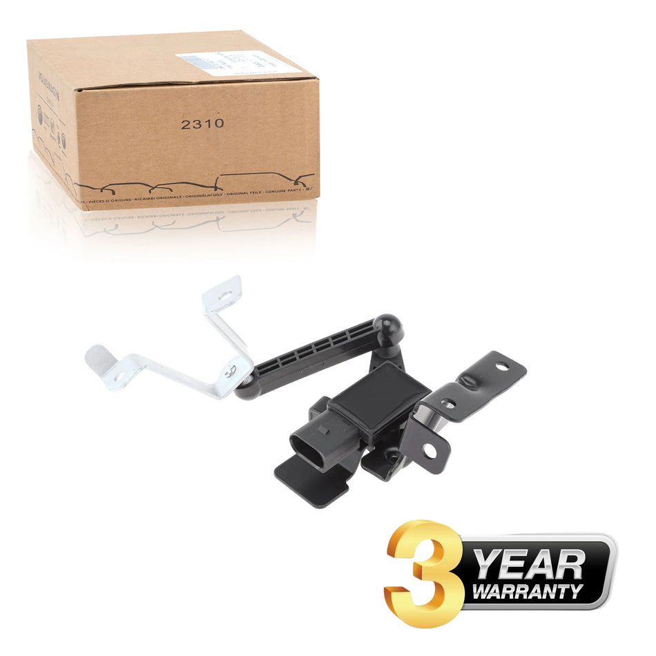 Kit de senzori pentru Audi A3 S3 și Volkswagen Golf, senzor de nivel pentru suspensie spate stânga și senzor pentru faruri