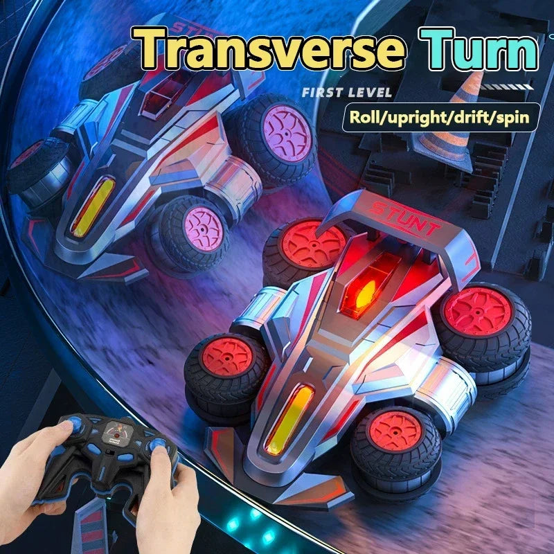 RC Stunt Car Double Sided Flip &ndash; 360 Degree Rotation