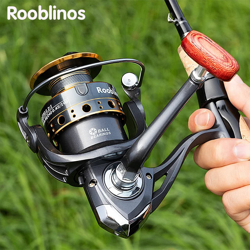 Rooblinos BK Spinning Fishing Reels - Versatile for Saltwater &amp; Freshwater 4000 Series