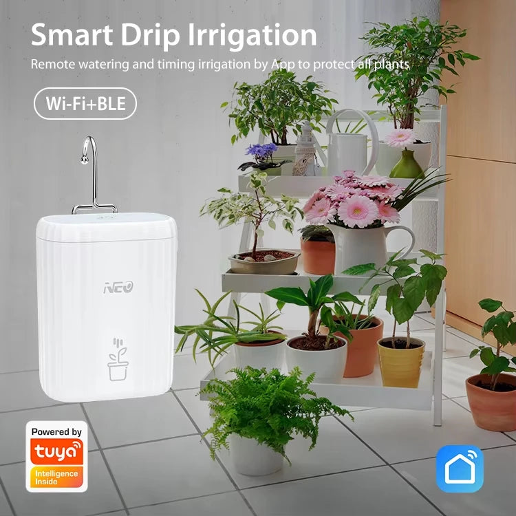 Sistem de Irigație prin Picurare WiFi Inteligent cu Temporizator Automat pentru Plante