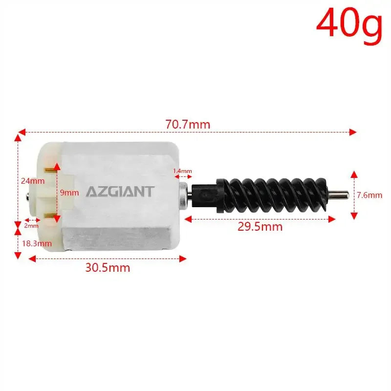 Deurslot Actuator 12V DC Vervanging Voor Mazda 2, Voor- en Achterzijde, Links en Rechts, 2 Pack