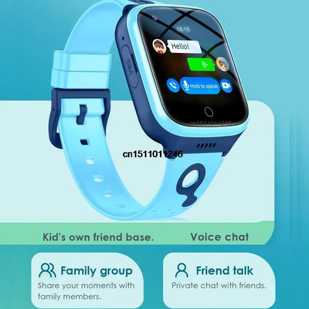 KGG 4G Kids GPS Watch &ndash; Video Call, GPS Tracking And SOS