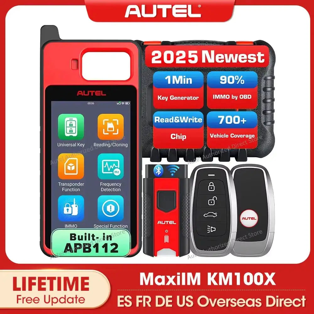 Autel MaxiIM KM100X &ndash; 60s Key Generation And OBD IMMO