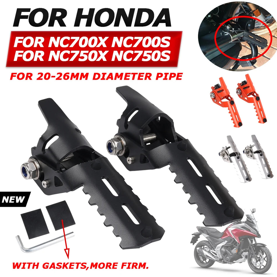 Honda NC750X NC700X NC750S NC700S Esimene jalaplaat, roostevaba teras