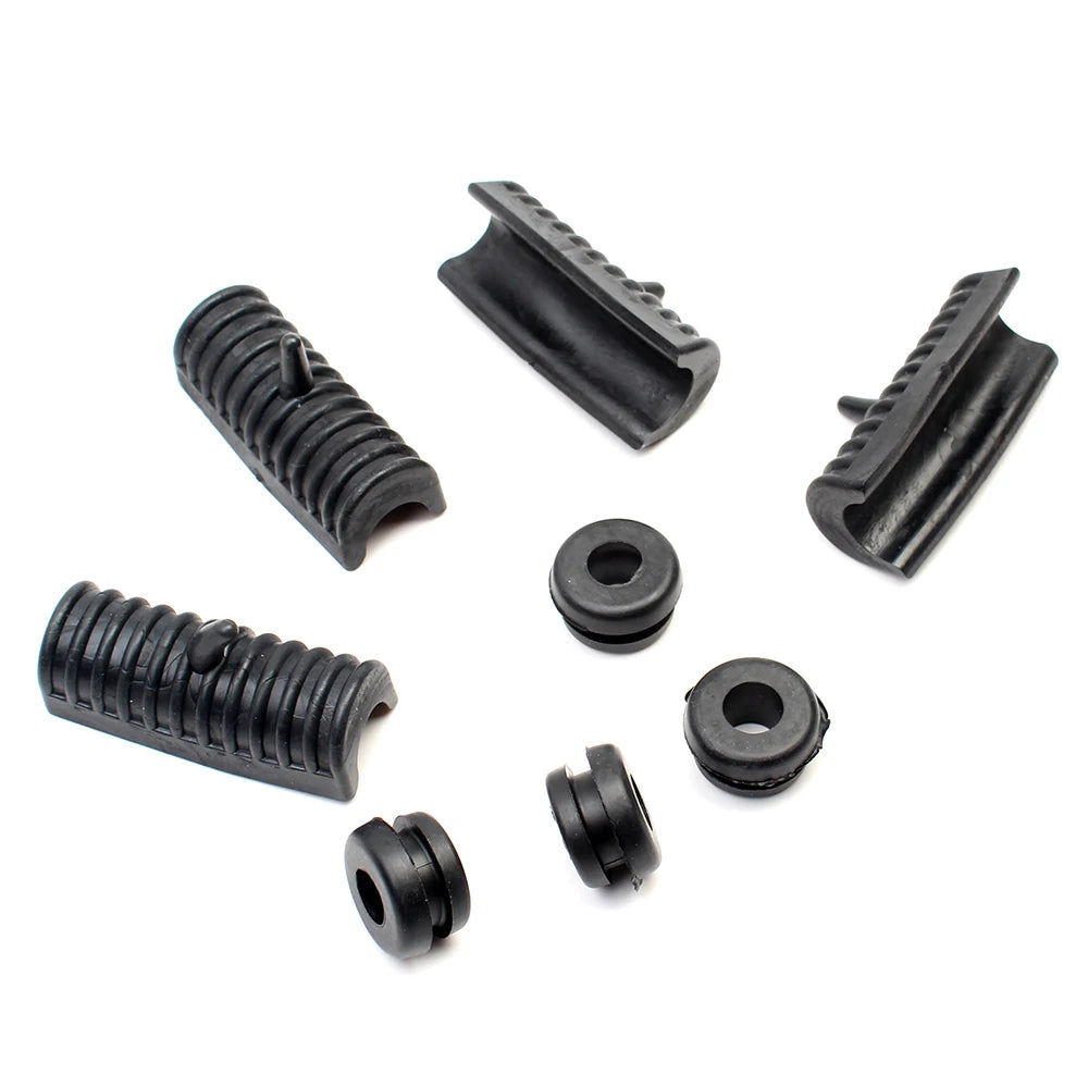 Motorcycle Black Hard Saddlebag Support Cushion &ndash; Durable Protection for Harley Touring Models