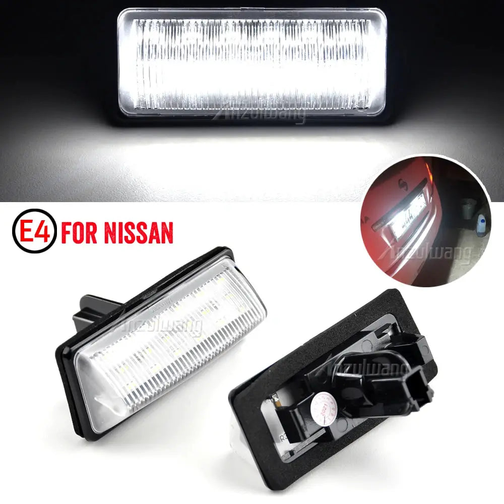 LED License Plate Lights T10 For Nissan Altima Maxima Murano Rogue Sentra by InterCyprus Trading Ltd